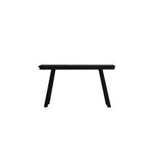 Save 15% in cart on select furniture with code july. Side Table 140x30x80cm Corti Wood Mat Black Clanbay