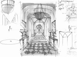 What Is Perspective In Drawing And What Are The 2 Most Important Types Of Perspectives Perspective Basics For Interior Designers School Of Sketching By Olga Sorokina
