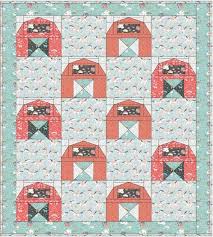Down On The Farm Quilt Kit Ana Davis Blend