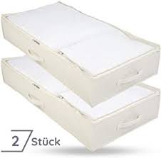 Bruce 2 X Premium Unterbettkommoden 100 X 50 X 20 Cm Atmungsaktive Und Mottenfreie Lagerung Platzspar Unterbettkommode Aufbewahrung Aufbewahrungstasche