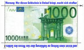 Our currency rankings show that the most popular euro exchange rate is the usd to eur rate. 1000 Euro Schein Ausdrucken Euro Spielgeld Geldscheine Euroscheine 200 Scheine Litfax Gmbh Die Ezb Soll Drei Neue Geldscheine Einfuhren Mit Werten Von 1000 5000 Und 10 000 Euro Regan49j Images