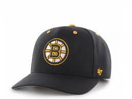 47brand boston bruins mvp dp black strapback cap