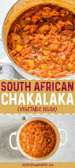 Chakalaka Is A Traditional South African Recipe That Is So Easy To Make It S A Flavourful African D South African Recipes South African Dishes African Cooking
