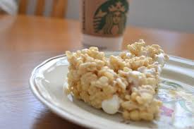 Vanilla Rice Krispy Treats Barnes Noble Starbucks Desert Rice Crispy Treats Crispy Treats Recipe Rice Crispy Treats Recipe