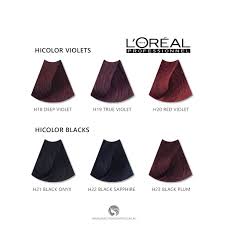 Loreal Excellence Hicolor Blacks For Dark Hair Only H22 Black Sapphire