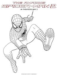 Amazing Spiderman 1 Coloring Pages Ağları örmek, düşmanları yenmek kolay olmayacak. amazing spiderman 1 coloring pages