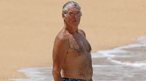 His primary residence is in malibu, california. Immer Noch Sexy Hier Planscht Ex 007 Pierce Brosnan Im Meer Promiflash De