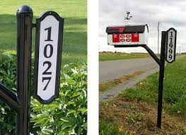 Here's how to make house numbers more visible (especially at night!) with this free diy sign using offcuts from the scrap wood pile and a scroll saw. Mailbox Address Signs Reflective Address Signs For Mailboxes