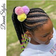 22 Likes 0 Comments Kidshairstyles Kidsbraids Browngirlshair On Instagram Featured D Kids Hairstyles Girls Lil Girl Hairstyles Little Girl Ponytails