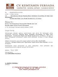 Demikian surat penawaran ini kami buat. Contoh Surat Penawaran Jasa Cleaning Service