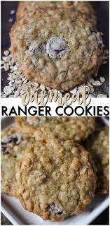 Ranger Cookies Are A Soft And Chewy Cookie Filled With Oatmeal Chocolate Chips And Crispy Rice Cereal Defi Ranger Cookies Best Cookie Recipes Cookie Recipes