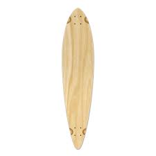 Blank bamboo longboard decks | shop best bamboo longboards Pintail Blank Longboard Deck Natural