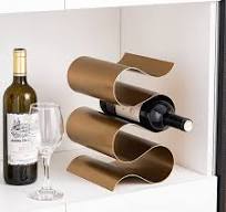 Amazon.com: Creative Countertop Wine Rack|Modern Stylish ...