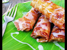 Turon is a staple on the filipino snack menu. Turon In Europe Filipino Snacks Banana Lumpia Pisang Goreng Turon Food Youtube