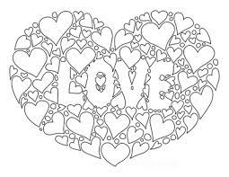 Free printable hearts coloring pages for adults and teens. 70 Best Heart Coloring Pages Free Printables For Kids Adults
