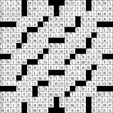 La Times Crossword 27 Dec 20 Sunday Laxcrossword Com