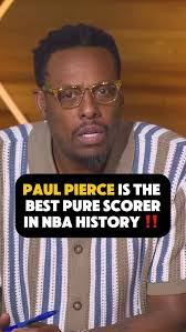 paulpierce: I was probably the best pure scorer in the history of the NBA.  🏀 #PaulPierce #NBA #Celtics