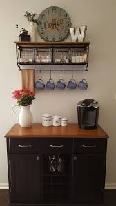 50 Diy Coffee Bar Ideas Inside The Home For Coffee Enthusiast Coffee Bar Home Diy Coffee Bar Home Coffee Stations