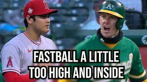 Explore and share the best shohei ohtani gifs and most popular animated gifs here on giphy. Ohtani Throws Near Canha S Head And He Doesn T Enjoy It A Breakdown Youtube
