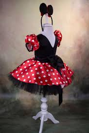 Minnie Mouse Birthday Outfit For Kids Minnie Mouse Inspired Etsy In 2021 Minnie Mouse Birthday Outfit Baby First Birthday Dress Minnie