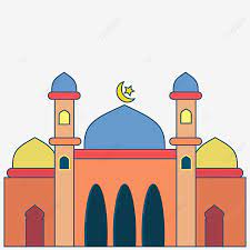 Gambar pemandangan masjid kartun berwarna. Masjid Kartun