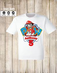 Paw Patrol Birthday Boy T Shirt Personalized Paw Patrol Birthday Boy Iron On Transfer Paw Patrol Birthday Party T Paw Patrol Birthday Shirt Paw Patrol Birthday Shirt Boys Paw Patrol Birthday