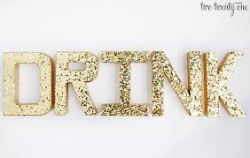 Hit command + c to copy if you are using a mac. How To Make Glitter Letters