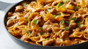skillet butter chicken pasta recipe