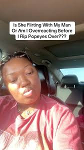 Is she flirting or am I tripping? Yall got 3 seconds 😂