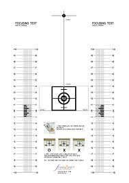 test focus chart pdf xsonarly