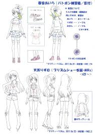 プリティーリズム オーロラドリーム 設定資料原画設定資料集売買