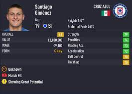 A cinco minutos de que diera comienzo el duelo de la vuelta de las semifinales entre cruz azul y. Fifa 21 Wonderkids Best Young Mexican Players To Sign In Career Mode Outsider Gaming