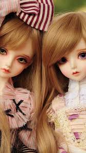 Cute doll couple pic for fb. Wallpaper Iphone Cute Doll Images