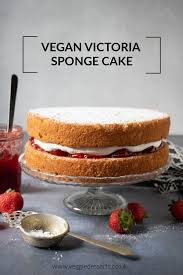 Vegan Victoria Sponge Cake Recipe Vegan Vanilla Cake Vegan Dessert Recipes British Cake