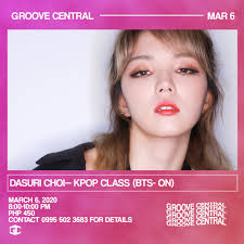 Guess who's finally teaching in the studio! DASURI CHOI will be having her  first open workshop in GC 💙 DASURI CHOI KPOP CLASS (BTS- ON) 8-10PM PHP  450 REGISTER HERE: http://bit.ly/GCDasuri See