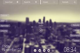 Best Rainmeter Skins For Windows 7 And 10 Techbylws Skin Custom Desktop Design