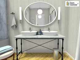 Bathroom Ideas Try A Large Oval Mirror Hung Horizontally Above Your Vanity To Provide P Bathroom Inspiration Colors Beautiful Bathroom Decor Bathrooms Remodel