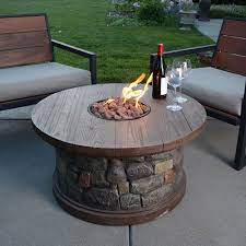 With walmart's selection of gas fire pits, staying warm and spending quality time with friends and family outdoors has never been more fun, easy and safe. Silver Rock Lp Gas Fire Pit Walmart Com Walmart Com