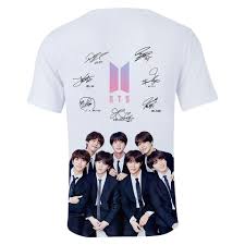 Shop High Quality Kpop Bts Clothing Accessories And Merchandise Products At Affordable Prices Kpop Shop Love Yourself Merchandise Dna T Shirt Pakaian Bts