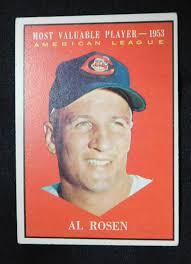 Al Rosen 1953 Topps Baseball Card #474