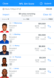 With free agents moving, trades going down, and the nfl draft that brings in more so points per game and yards per game. Free To Play Sim Sports Nfl Fanduel