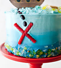 Beat eggs in a bowl with an electric mixer until light yellow, about 30 seconds; Easy Modern Pirate Cake Tutorial Hostess With The Mostess