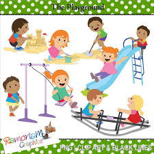 Black And White Kids Exercise Clipart Playground Clip Art Clip Art Playground Kids Playground