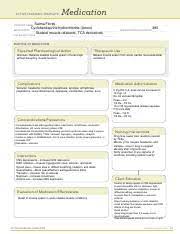 Cyclobenzaprine Hydrochloride Pdf Active Learning Template Medication Salma Flores Cyclobenzaprine Hydrochloride Amrix Medication Skeletal Muscle Course Hero