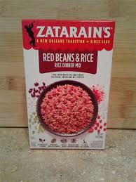 Zatarain S Red Beans Rice Dinner Mix 8 Oz 1 Box Free Ship Zatarains Rice Side Dishes Rice Dinner Red Beans