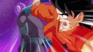 In a secluded location, goku senses hit's energy, but it's faint. Dragon Ball Super Tribute Goku Vs Hit Courtesy Call On Make A Gif