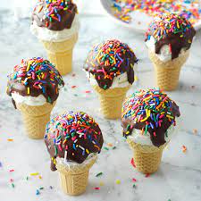 30 Fun Festive 4th Of July Cupcakes Dips Ice Cream Cupcake Cones Ice Cream Cone Cupcakes