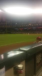 chase field section 134 row 3 seat 1 arizona