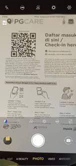 Qr code readers require a white margin to detect qr codes. How To Use Pgcare To Check In The 73 Heng Furnishing