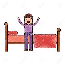 Young Girl Sitting In Bed Stretching Waking Up Side View Vector Royalty Free Cliparts Vectors And Stock Illustration Image 96057706 Choose the kind of pallet you wish to use, you can get them from. young girl sitting in bed stretching waking up side view vector